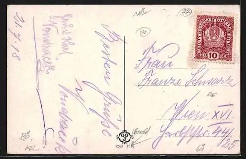 AK Tulln /N.-Oe., Totalansicht mit der Kirche