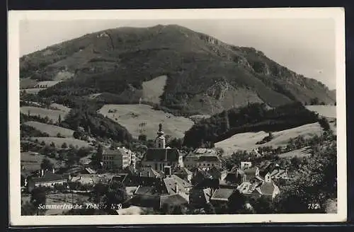 AK Ybbsitz, Ortsansicht aus der Vogelschau