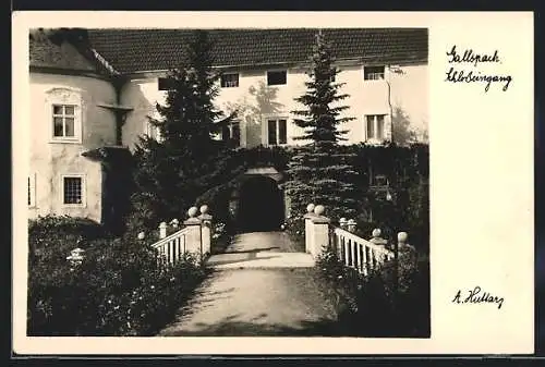 AK Gallspach, Schlosseingang