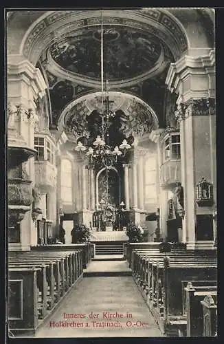 AK Hofkirchen /Trattnach, Inneres der Kirche