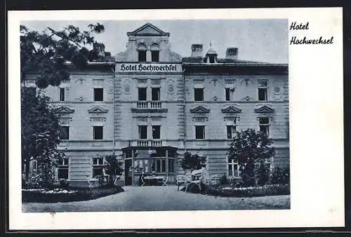 AK Mönichkirchen am Wechsel, Hotel Hochwechsel