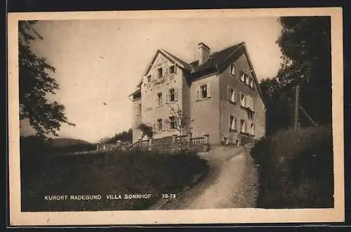 AK St. Radegund am Schröckl, Villa Sonnhof