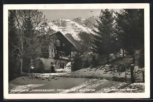 AK Tschagguns i. Montafon, Das Jugendheim Junkersboden