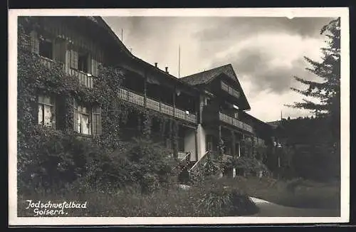 AK Goisern, Wohnhaus vom Jodschwefelbad