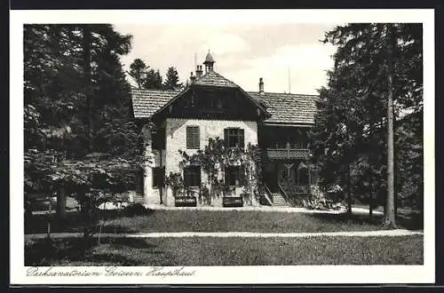 AK Goisern, Parksanatorium, Haupthaus