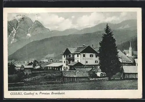 AK Gosau, Gasthof u. Pension Brandwirt