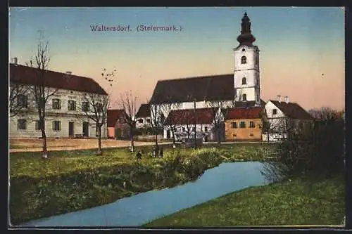 AK Waltersdorf, Kirche am Wasser