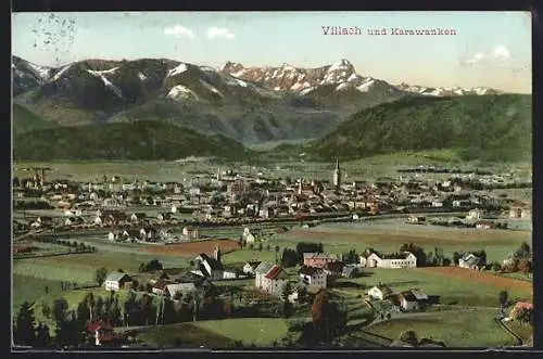 AK Villach, Villach und Karawanken