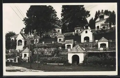 AK St. Radegund am Schröckl, Auf dem Kalvarienberg