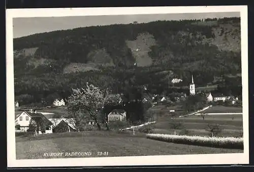 AK St. Radegund am Schröckl, Gesamtansicht aus der Vogelschau