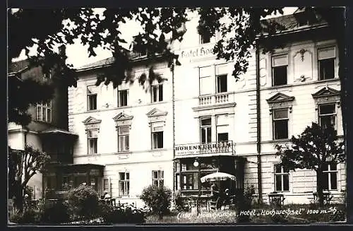 AK Mönichkirchen am Wechsel, Hotel Hochwechsel