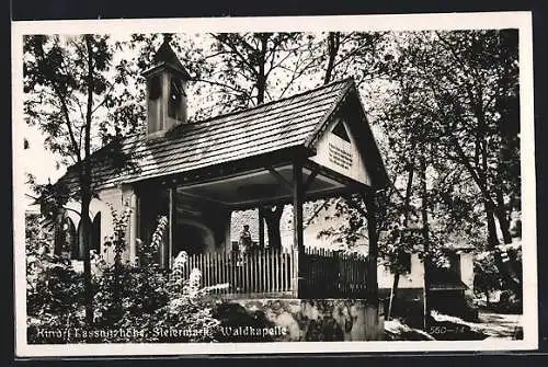 AK Lassnitzhöhe, Waldkapelle im Wald