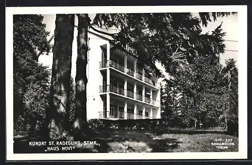 AK St. Radegund, Haus Novi