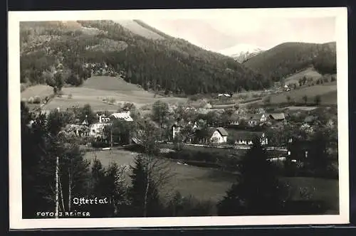 AK Otterthal, Ortsansicht aus der Vogelschau