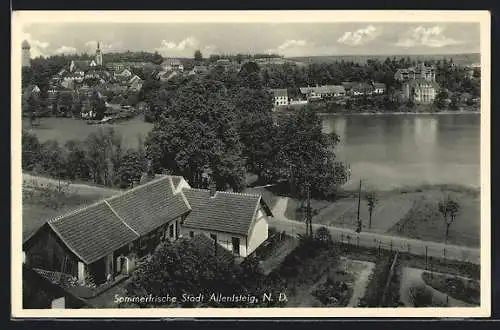 AK Allentsteig, Teilansicht mit Fluss