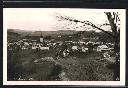 AK Gr. Gerungs, Blick auf den Ort