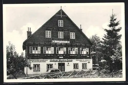 AK Maria Laach am Jauerling, Oberndorf am Hoch-Jauerling, Gasthof und Pension Steindl