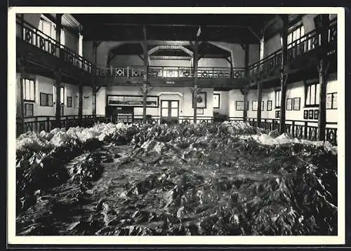 AK Villach, Schillerpark, Peraustrasse, Relief von Kärnten