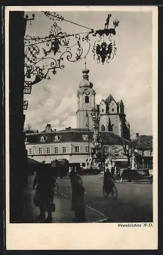 AK Neunkirchen, Platz mit Kirche