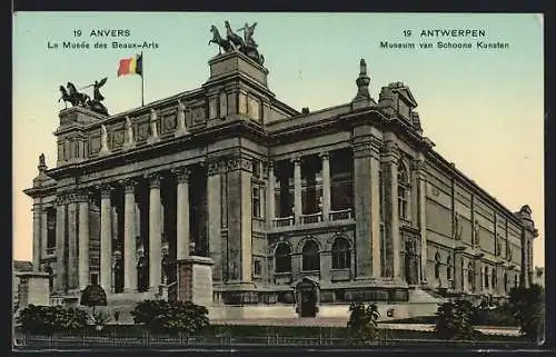 AK Anvers, La Musée des Beaux-Arts