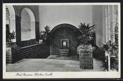 AK Bad Reinerz, Partie an der Ulrikenquelle