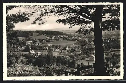 AK Bad Altheide, Ortsansicht vom Wald aus
