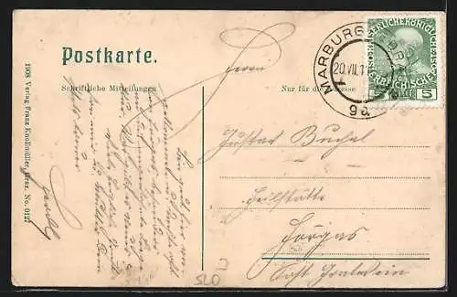 AK Marburg a. d. Drau, Panorama