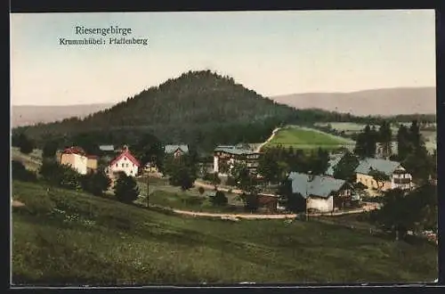 AK Krummhübel /Riesengebirge, Pfaffenberg