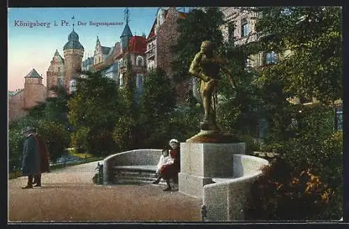 AK Königsberg i. Pr., Der Bogenspanner