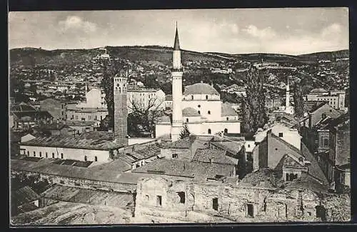 AK Sarajevo, Blick auf die Begova-Moschee