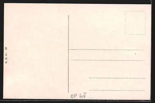 AK Königsberg i. Pr., Promenade am Schlossteich