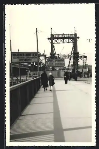 AK Wien, Umbau der Reichsbrücke