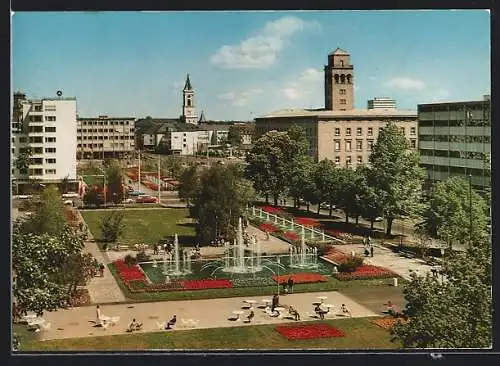 AK Karlsruhe, Wasserspiele am Festplatz