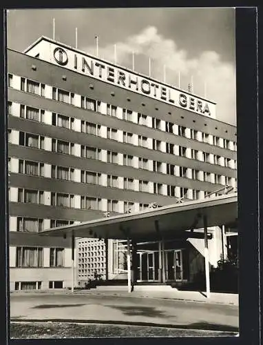 AK Gera, Blick auf das Interhotel