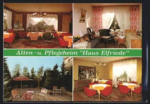 AK Bockenem-Volkersheim, Das Privat-, Alten- und Pflegeheim Haus Elfriede, Innenansichten