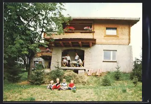 AK Lamspringe, Das Ferienblockhaus Glashütte