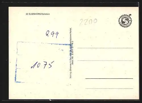 AK Elmshorn /Holstein, Ortspartie, Strassenpartie, Das Kibek-Teppichhaus
