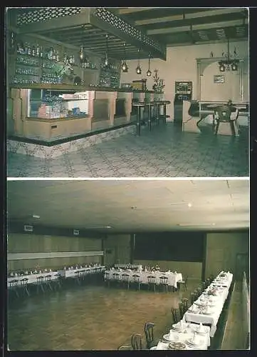 AK Schattendorf, Gasthaus J. u. R. Reichl, mit Bar und Tanzsaal
