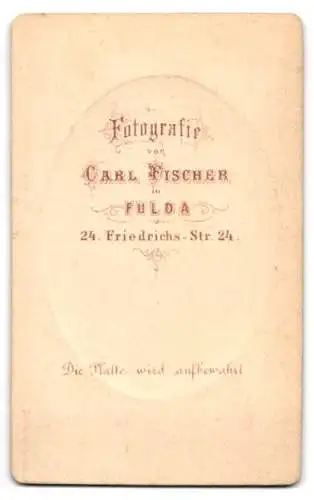 Fotografie Carl Fischer, Fulda, Friedrich-Str. 24, Mädchen mit aufwendiger Frisur und Haarband