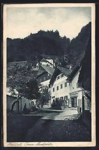 AK Hallstatt, Oberer Marktplatz