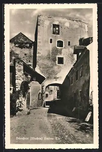 AK Dürnstein /Wachau, Partie am Steiner Tor