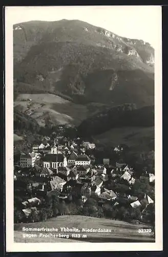 AK Ybbsitz /Niederdonau, Ortsansicht gegen Prochenberg