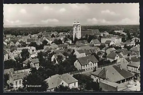 AK Tulln, Teilansicht mit Kirche