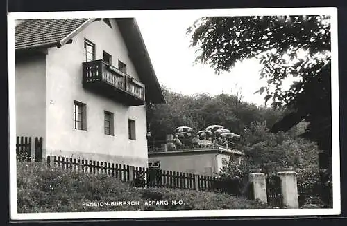 AK Aspang, Pension Buresch mit Terrasse