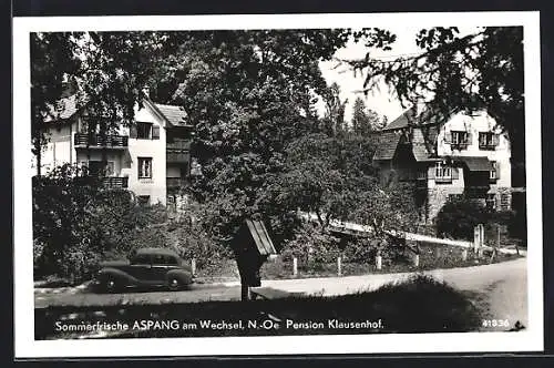 AK Aspang am Wechsel, Pension Klausenhof