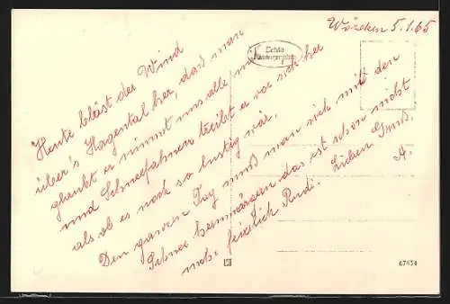 AK St. Andrä-Wördern, St. Andrä vor dem Hagenthale mit Kirche