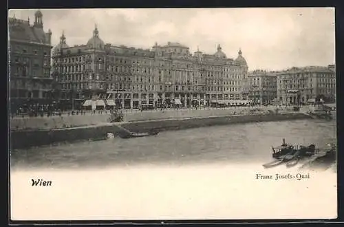 AK Wien, Franz-Josefs-Kai, Überfuhr