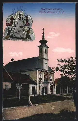 AK Maria Ellend a. d. D., Liebfrauenkirche, Maria