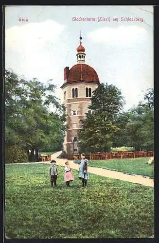 AK Graz, Glockenturm am Schlossberg