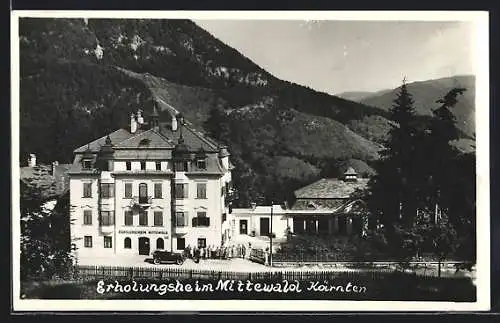 AK Villach, Erholungsheim Mittewald